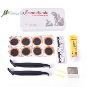 Juego de herramientas para bicicleta para ciclista, Kit de herramientas de reparación de bicicletas de montaña portátil, Kit de herramientas para bicicleta para reparación de neumáticos de emergencia multiusos