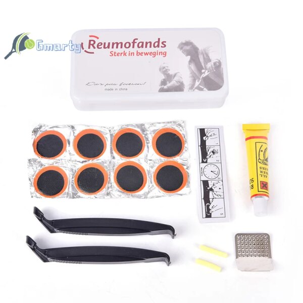 Juego de herramientas para bicicleta para ciclista, Kit de herramientas de reparación de bicicletas de montaña portátil, Kit de herramientas para bicicleta para reparación de neumáticos de emergencia multiusos