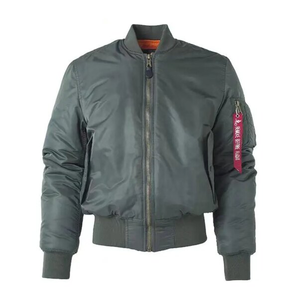 Chaqueta Bomber para hombre, uniforme militar americano de nailon de calidad para invierno, abrigo Retro de aviador, chaquetas de vuelo para hombre