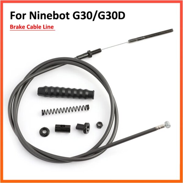 Cable de freno para Ninebot MAX G30 G30D KickScooter G30LP Scooter Eléctrico rueda delantera freno Wise Line piezas de montaje