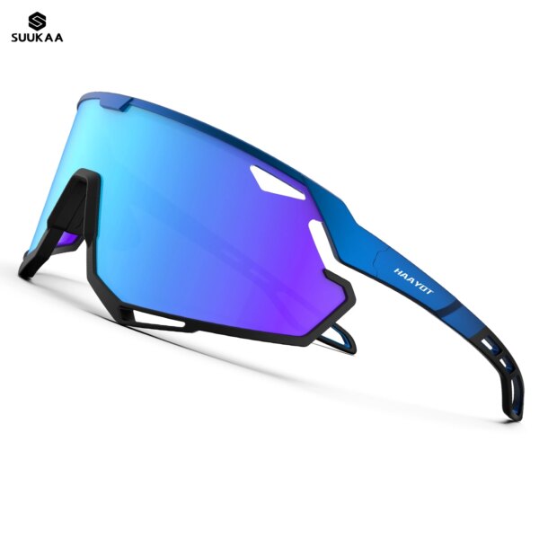 Gafas de ciclismo de marca para hombre y mujer, gafas de sol polarizadas para bicicleta de montaña o de carretera, gafas de protección para deportes al aire libre