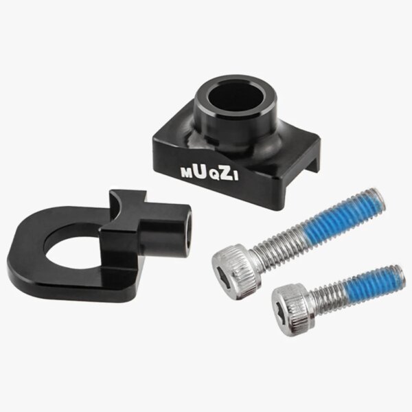 Nuevo ajustador tensor cadena de bicicleta 10mm agujero del eje 36x20mm piezas de bicicleta accesorios guía para cadena de bicicleta