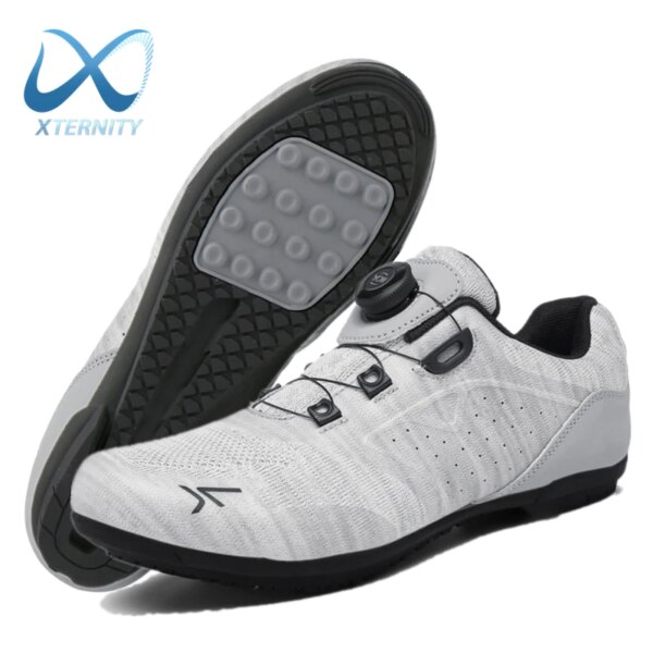 Zapatos de ciclismo transpirables sin bloqueo para hombre, zapatillas de Pedal planas para bicicleta de montaña, zapatillas deportivas profesionales para carreras al aire libre