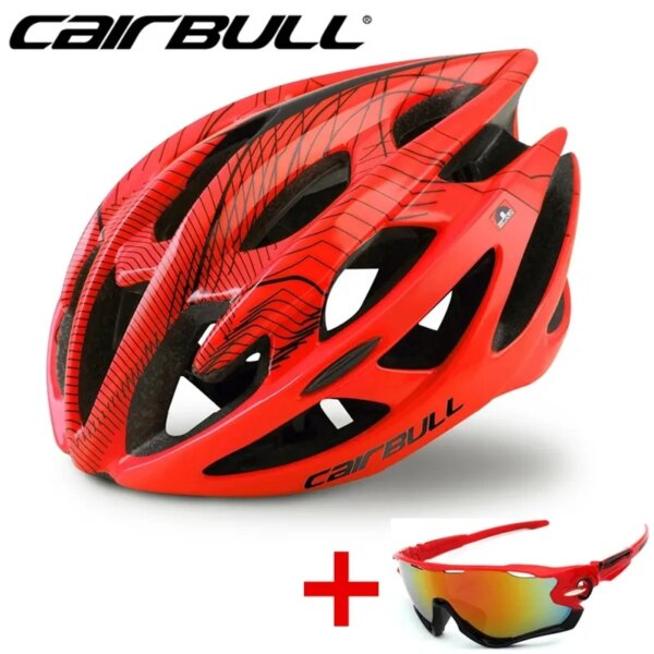 CAIRBULL-Casco profesional para bicicleta de montaña, ultraligero DH MTB, todo terreno, deportes de bicicleta, cascos de ciclismo ventilados