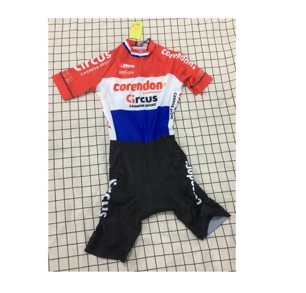 CORENDON-CIRCUS TEAM CLASSIC Skinsuit mono verano Ciclismo Jersey conjuntos MTB bicicleta Ropa MTB Maillot Ropa Ciclismo