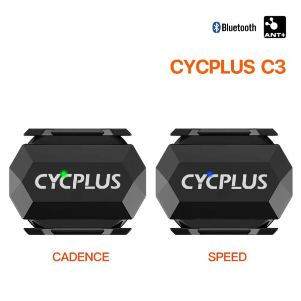 CYCPLUS-Sensor Dual de velocidad de cadencia, accesorios para bicicleta de ciclismo, velocímetro ANT + BLE 5,0 para ordenador de bicicleta XOSS Strava