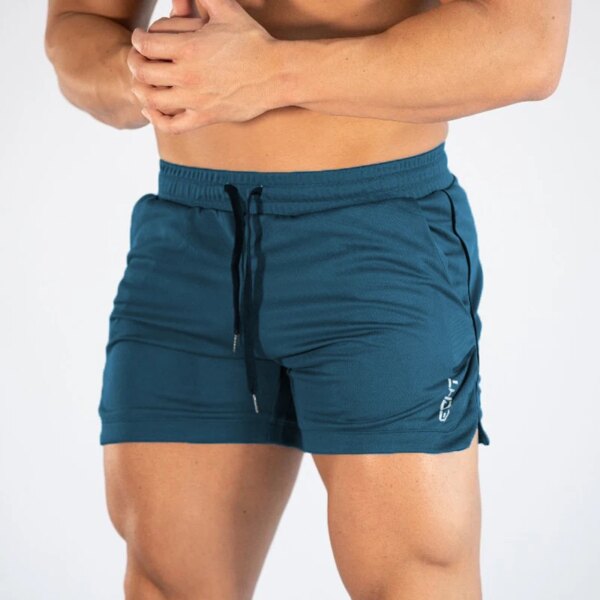 Ropa informal, pantalones cortos de entrenamiento para hombre, duraderos, elegantes, cómodos y versátiles, no restrictivos, para gimnasio, pantalones cortos de culturismo para hombre