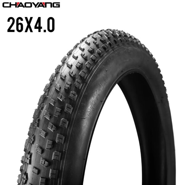 Neumático de bicicleta ChaoYang 26x4,0, neumático ATV, bicicleta de playa, ciudad, neumáticos gruesos, neumáticos para bicicleta de nieve, cuenta de alambre ultraligero, tipo plegable de 26 pulgadas