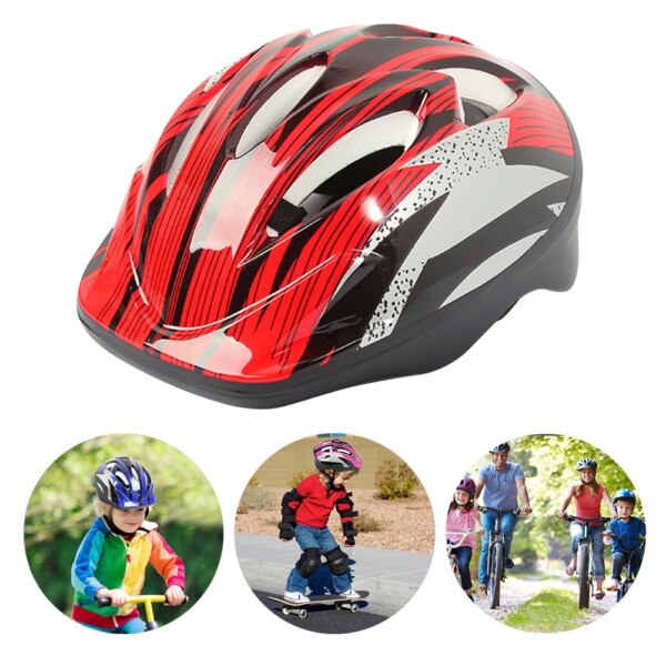 Casco de bicicleta para niños, monopatín, patinaje, ciclismo, montar, casco de seguridad para bicicleta para niños