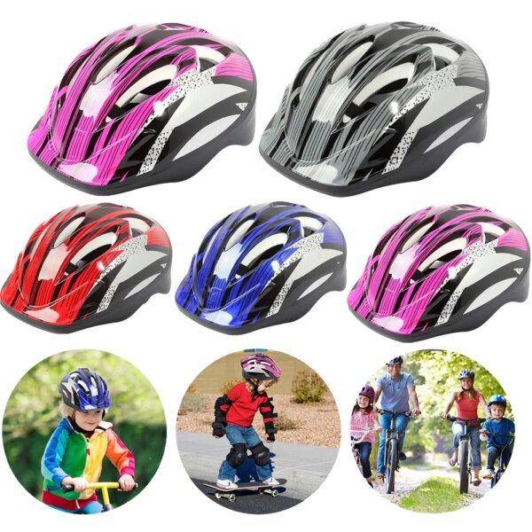 Casco de ciclismo para niños, patinaje, seguridad de conducción, cascos protectores para Bicicleta para niños, casco para Bicicleta para niños de 5 a 12 años