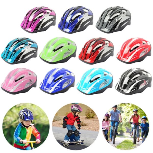 Casco de ciclismo para patinaje para niños, casco de seguridad anticaída multifunción para deportes al aire libre, para montar en monopatín, chico