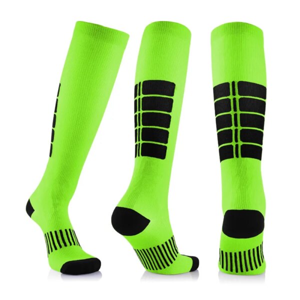 Medias de compresión Calcetines de fútbol de baloncesto Tubo de golf Deportes al aire libre Antifatiga Unisex Correr Vuelo Viajes para hombres y mujeres