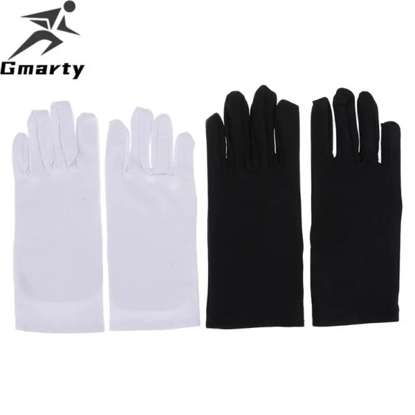 1 par de guantes de algodón Unisex con pantalla táctil, guantes de billar sólidos, guantes térmicos cálidos de invierno para ciclismo, guantes de juego para rituales de fiesta en bicicleta