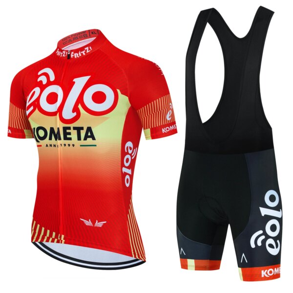 Ropa de ciclismo hombre verano 2023 Mtb Tricuta EOLO Triatlon uniforme completo blusa de hombre bicicleta Jersey ropa conjuntos para hombres traje