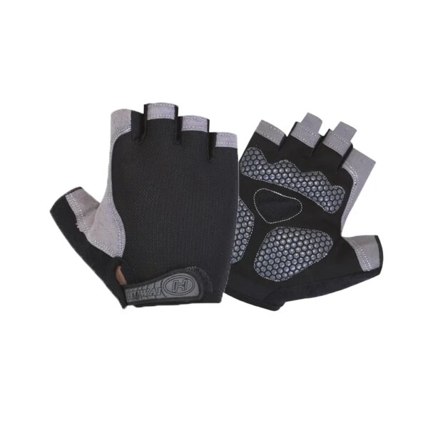 Guantes de Ciclismo bicicleta de montaña medio dedo hombres verano bicicleta MTB Guantes sin dedos Ciclismo