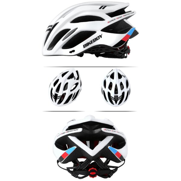 Casco de ciclismo transpirable ajustable bicicleta deporte bicicleta de montaña MTB gorra de seguridad