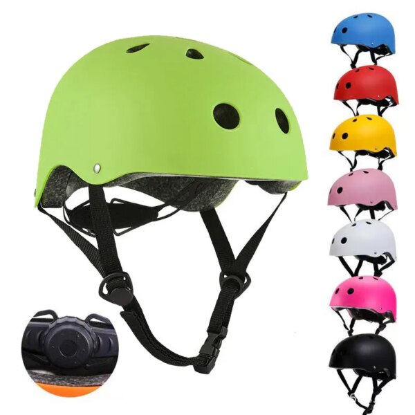 Cascos para ciclismo, motocicleta, Scooter, bicicleta de montaña, resistentes a impactos, casco deportivo ligero para exteriores, traje para niños y adultos