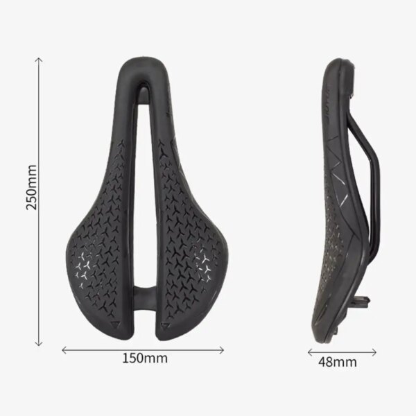 Asiento de ciclismo suave, gran rodamiento de carga, sillín de bicicleta, sillín acogedor, sillín de bicicleta de montaña, accesorios para bicicleta
