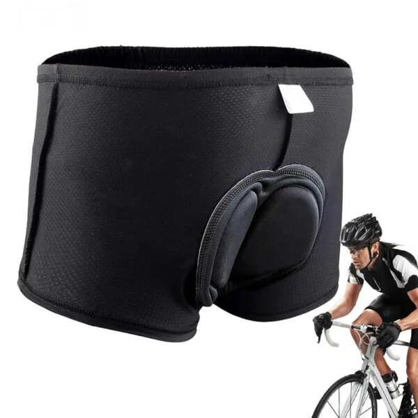 Pantalones cortos de ciclismo para hombre y mujer, pantalones cortos con forro de silicona para bicicleta, pantalones cortos ligeros y cómodos, accesorios para bicicleta transpirables