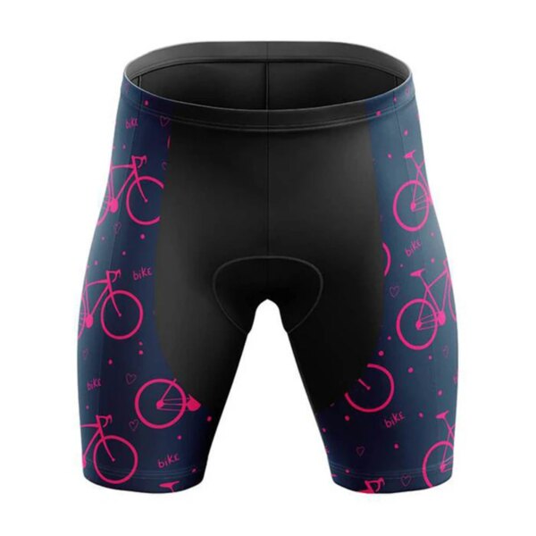 Pantalones cortos de ciclismo para mujer, mallas para ciclismo de carretera, transpirables, de secado rápido, antisudor, pantalones cortos deportivos acolchados de Gel 19D, novedad de verano