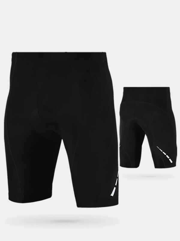 Pantalones cortos de ciclismo para hombres pantalones de ciclismo con cojín de esponja engrosados ​​pantalones de ciclismo transpirables de secado rápido para hombres