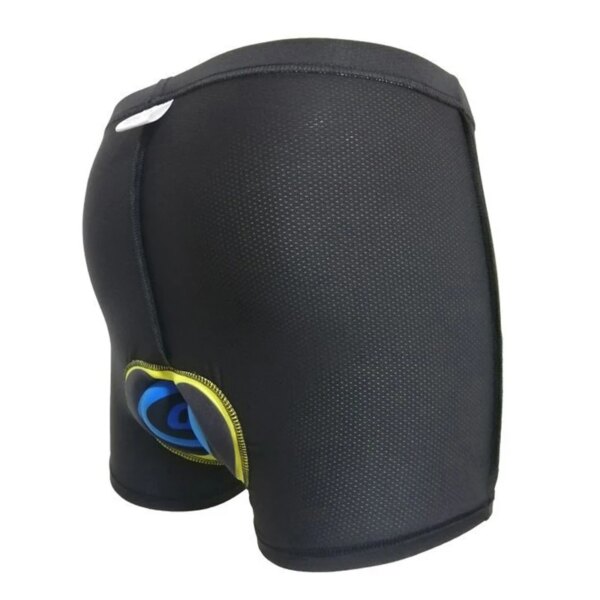 Ropa interior de ciclismo esponja con absorción de impacto de silicona sillín transpirable pantalones cortos de ciclismo ropa interior de bicicleta que absorbe la humedad