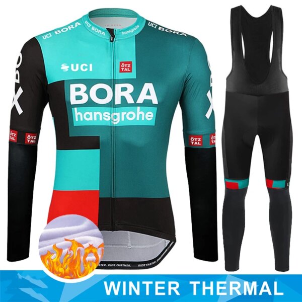 Uniforme de ciclismo, traje de triatlón para hombre, chaqueta UCI BORA, babero, Kit deportivo, pantalones, ropa de bicicleta de Gel, Jersey, ropa para hombre Tricuta 2024