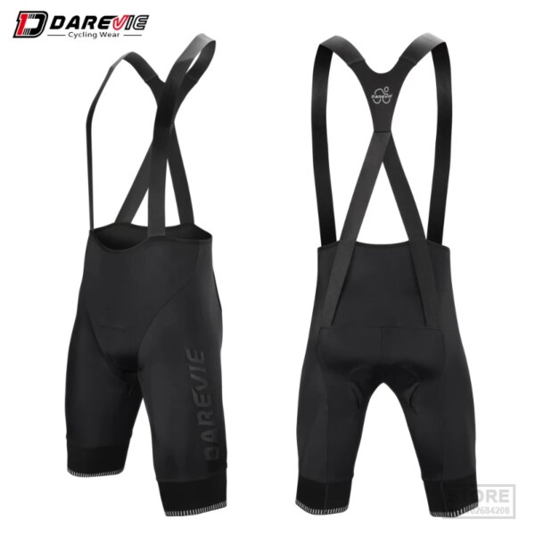 DAREVIE-pantalones cortos con tirantes para ciclismo para hombre, almohadilla ajustable, Bretelle Korea ASK Lycra, 7,5 CM, pinza de pierna Pro 6H