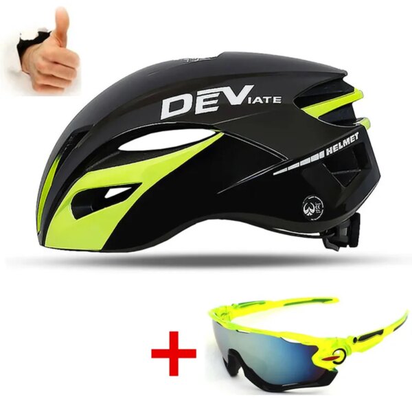 DEVIATE nuevo casco de bicicleta de carretera al aire libre ultraligero DH MTB casco de bicicleta hombres y mujeres montaña ciclismo deportivo casco de ciclismo