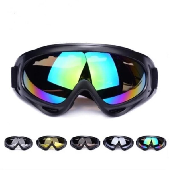 Gafas de moto de cross, cascos Motosiklet Gozlugu, gafas de ciclismo al aire libre, Moto esquí, a prueba de viento, gafas de sol con protección UV a prueba de arena