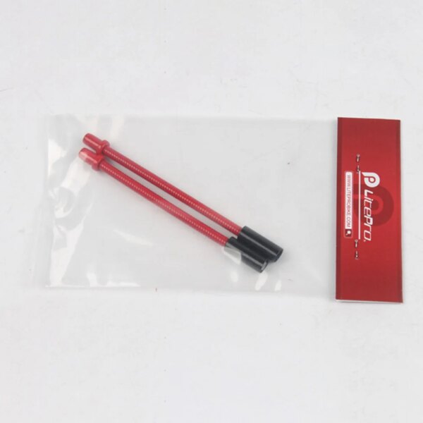 Durable de alta calidad ligero tubo de freno de bicicleta Cable guía V freno 2 uds accesorios bicicleta plegable MTB bicicleta