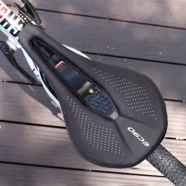 EC90 sillín de bicicleta de culo grande, cojín para asiento de ciclismo, Mtb Road 240x143/155mm, sillín de bicicleta, cojín de esponja suave para sillín de bicicleta