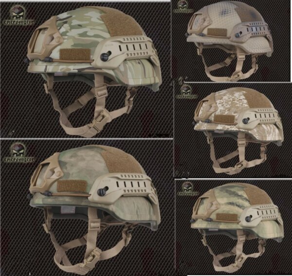 Casco EMERSON ACH MICH 2002-casco de bicicleta de camuflaje versión de acción especial