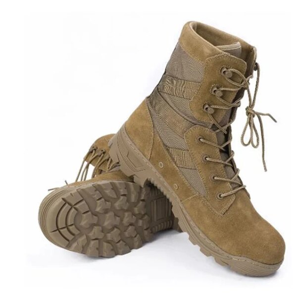Emerson-botas tácticas “serpiente de cascabel” de 8 pulgadas para el desierto, Airsoft, caza, combate, acampada, senderismo al aire libre, entrenamiento, nailon