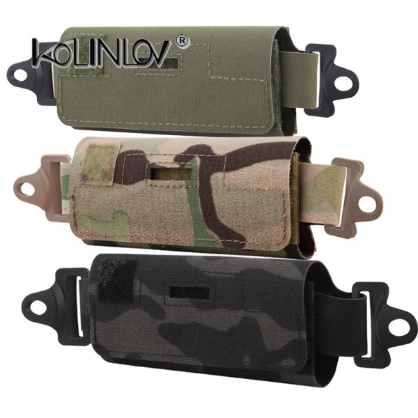 Bolsa de contrapeso para casco FAST, casco táctico NVG, bolsa de batería para OPS BJ PJ MH, accesorios militares para cascos Airsoft