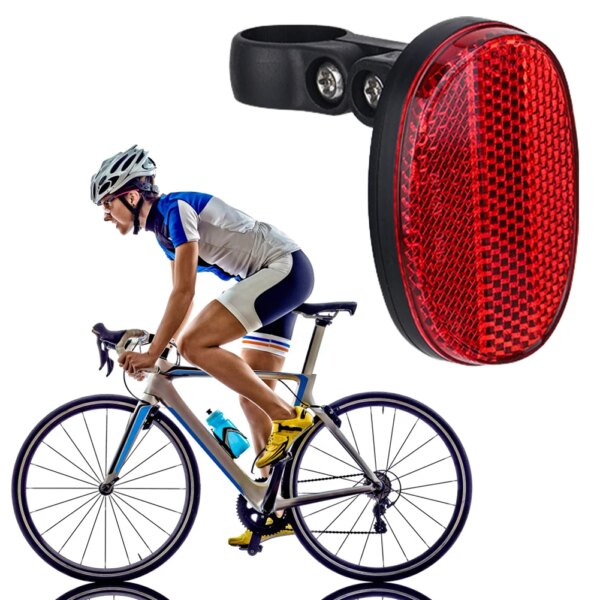 Luces traseras reflectantes para bicicleta Airtag, luz trasera ajustable con 5 tubos para asiento, luz de advertencia de seguridad en bicicleta para ciclismo