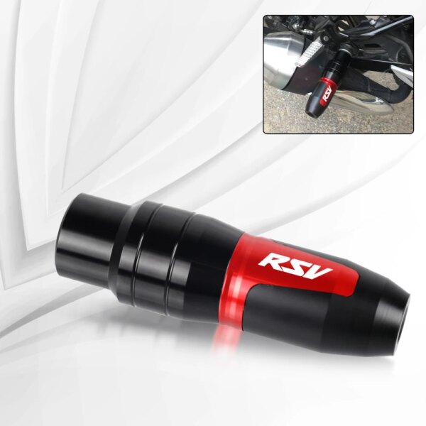 Para Aprilia RSV 1000 Mille R RSV MILLE /R 1999-2008, accesorios CNC para motocicleta, deslizadores de marco de escape, almohadillas de tope, Protector contra caídas