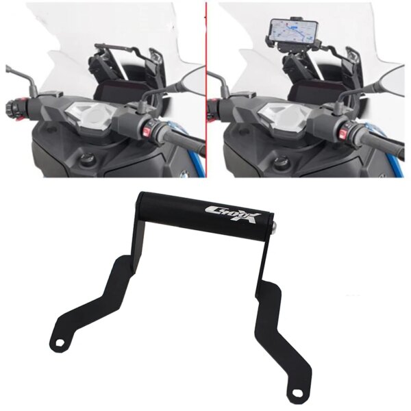 Para BMW C400X C 400 X 400X C400 2019 motocicleta GPS teléfono inteligente navegación soporte adaptador soporte de montaje