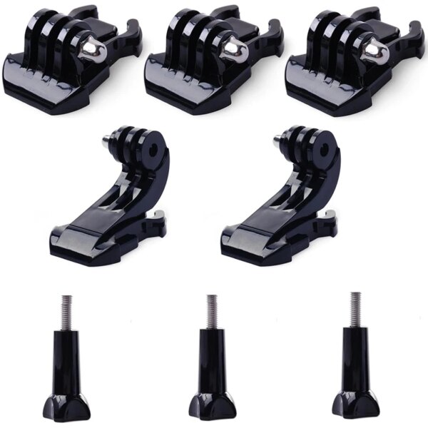 Para Gopro Hero 12 11 10 9 8 7 6 5 J hebilla de gancho Torso cinturón casco Base de montaje Yi SJCAM Insta360 X4 DJI accesorios de Cámara de Acción
