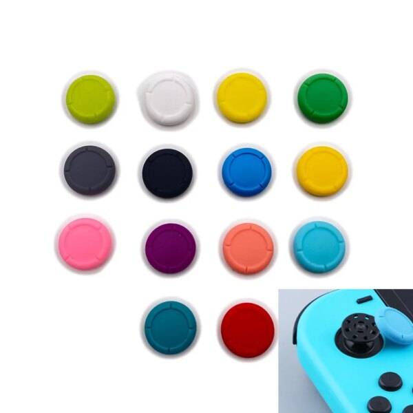 Para Nintendo Switch Lite/Oled/Joy-Con Thumb Stick Grip reemplazo Protector tapa colores de la cubierta