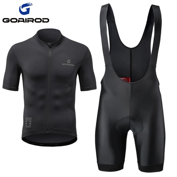 GOAIROD, conjuntos de ciclismo para hombre, ropa de ciclismo MTB, ropa de ciclismo, equipo de carrera, Maillot, Jersey, pantalones cortos, ropa de ciclismo, almohadilla de Gel 4D RION