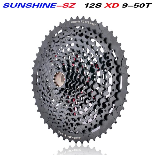 GOLDIX MTB bicicleta 11 velocidades 9-42T Cassette XD piñón plata clara 9-42T 9-50T Cassette de acero 11s 42T 11/12S k7 para GX M7000 M6000