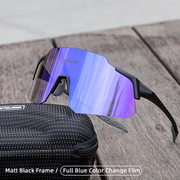 GUB-gafas fotocromáticas coloridas para ciclismo, gafas de sol de día y noche para hombre y mujer, gafas de sol a prueba de viento y arena para bicicleta de montaña y carretera