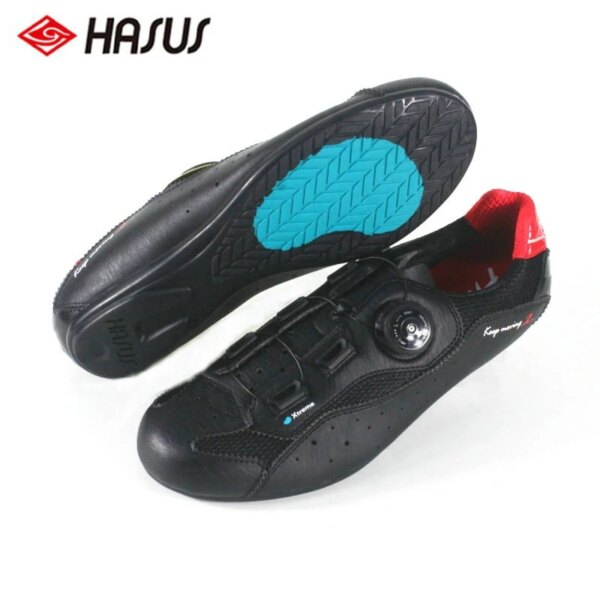 HASUS nuevos zapatos de ciclismo sin bloqueo zapatos de bicicleta antideslizantes transpirables zapatos para hombres/mujeres zapatos deportivos para conducir al aire libre