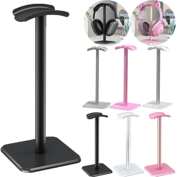 Soporte para auriculares antideslizante, soporte para auriculares para AirPods Max/Beats/Bose/Sennheiser/Audio-Technica/accesorios para auriculares Sony