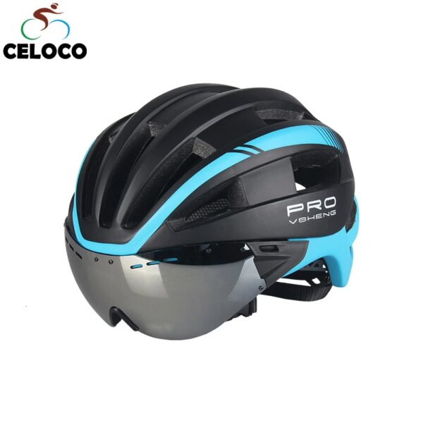 Gran oferta casco de bicicleta Unisex ocular red a prueba de insectos casco integrado casco de bicicleta de montaña de carretera sombrero de seguridad casco de ciclismo