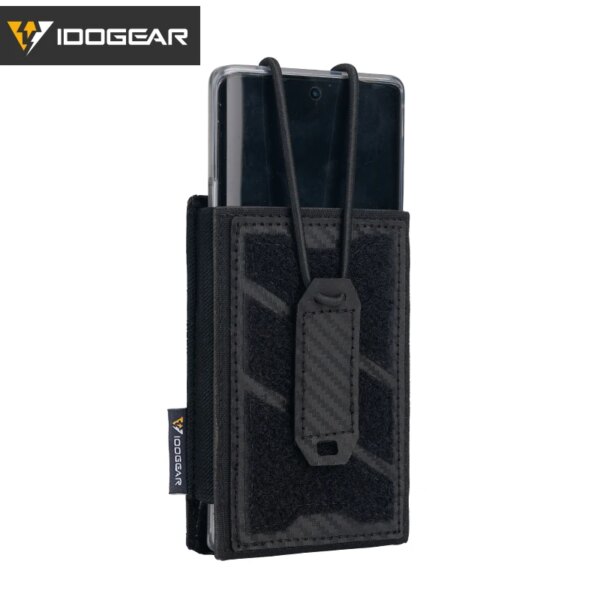 IDOGEAR TGS Funda táctica para teléfono 5,56 Mag Funda universal MOLLE Funda para teléfono Camo 3588