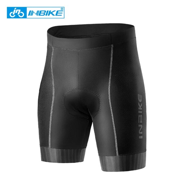 INBIKE, pantalones cortos de Ciclismo de verano para hombre, pantalones cortos acolchados de Gel para bicicleta de montaña y carretera, Ropa de Ciclismo, medias para hombres, pantalones cortos para bicicleta a prueba de golpes, Ropa