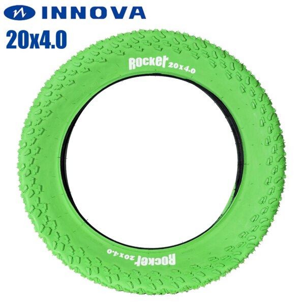 INNOVA 20x4,0 neumático de bicicleta gruesa neumático de bicicleta eléctrica MTB neumáticos de bicicleta de playa 20*4,0 neumáticos anchos de ciudad piezas de bicicleta de montaña de nieve