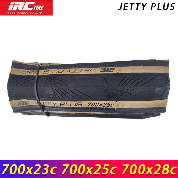 IRC Japón Original JETTY PLUS 700C 700x2 3c/25c/28c neumático plegable para bicicleta de carretera ciudad BMX bicicleta piezas de ciclismo